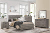 Waldorf 2 Drawer Nightstand in Dark Gray 1902-4
