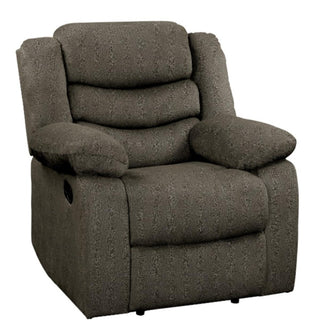 Discus Double Reclining Chair in Brown 9526BR-1 image