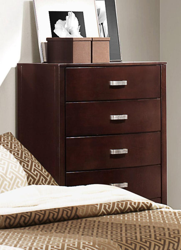 Homelegance Lyric 5 Drawer Chest in Dark Espresso 1737NC-9 image