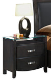 Lyric 2 Drawer Nightstand in Brownish Gray 1737NGY-4