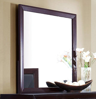 Homelegance Edina Mirror in Espresso-Hinted Cherry 2145-6 image