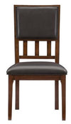 Frazier Park Side Chair in Dark Cherry (Set of 2)