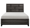 Davi King Panel Bed in Gray 1645K-1EK*