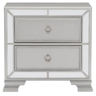 Homelegance Avondale Nightstand in Silver 1646-4 image