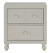 Homelegance Wellsummer 2 Drawer Nightstand in Gray 1803GY-4 image