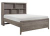 Woodrow Queen Platform Bed in Gray 2042NB-1*
