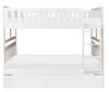 Homelegance Galen Full/Full Bunk Bed w/ Twin Trundle in White B2053FFW-1*R image