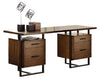 Homelegance Sedley Writing Desk with Two Cabinets in Walnut 5415RF-15* image