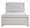 Homelegance Allura King Panel Bed in White 1916KW-1EK* image