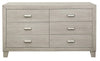 Quinby 6 Drawer Dresser in Light Brown 1525-5