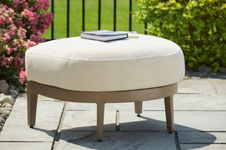 Serene Bay Outdoor Ottoman with Cushion image