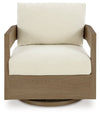 Serene Bay Outdoor Swivel Glider Chair with Cushion