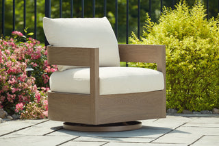 Serene Bay Outdoor Swivel Glider Chair with Cushion image