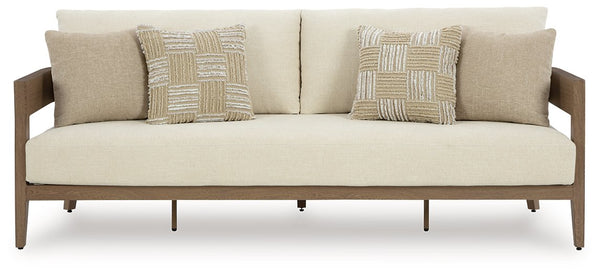 Serene Bay Outdoor Sofa with Cushion