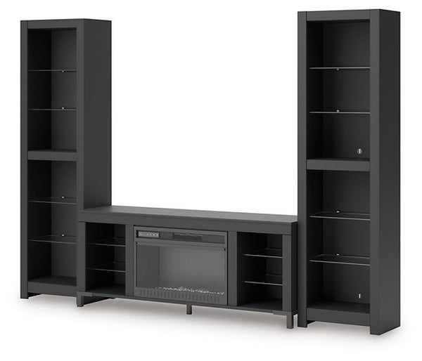 Cayberry Entertainment Center with Electric Fireplace