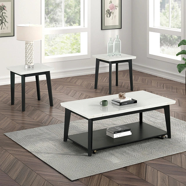 Thisted Square Marble End Table