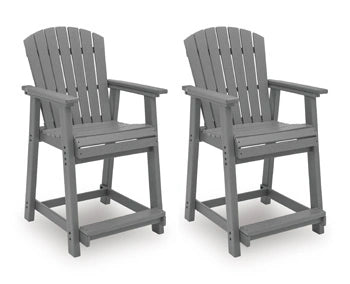 Sanctuary Beach Outdoor Counter Height Bar Stool (Set of 2)