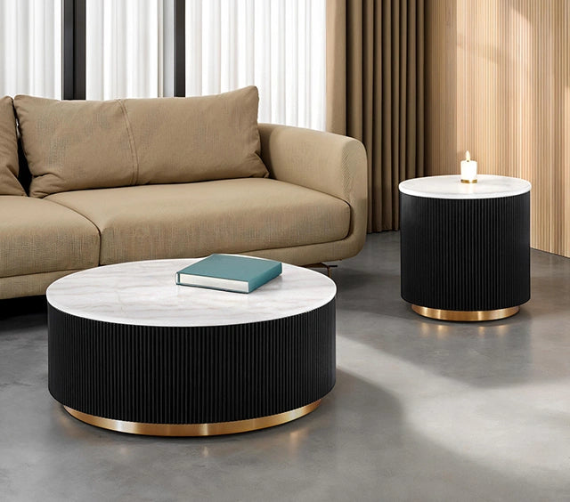 Virden Round Cocktail Table