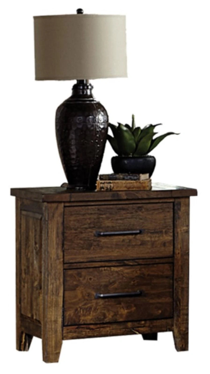 Jerrick Nightstand in Burnished Brown 1957-4