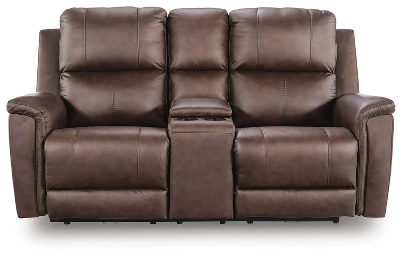 Bleckley Power Reclining Loveseat with Console