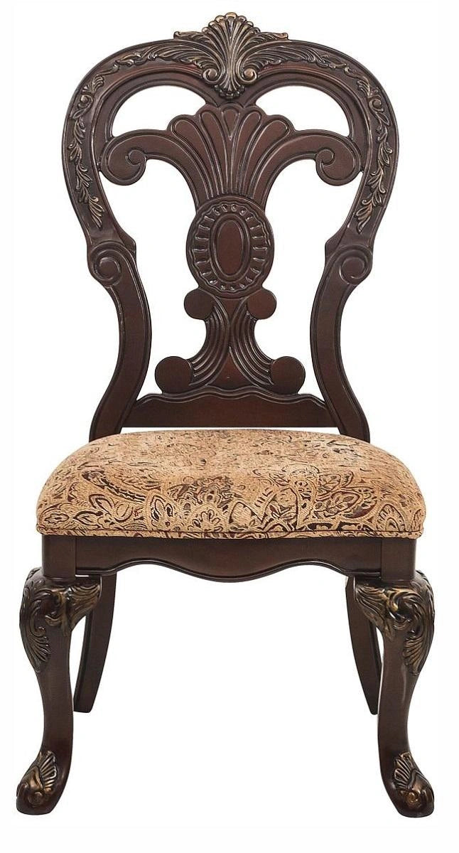 Deryn Park Side Chair in Dark Cherry (Set of 2)