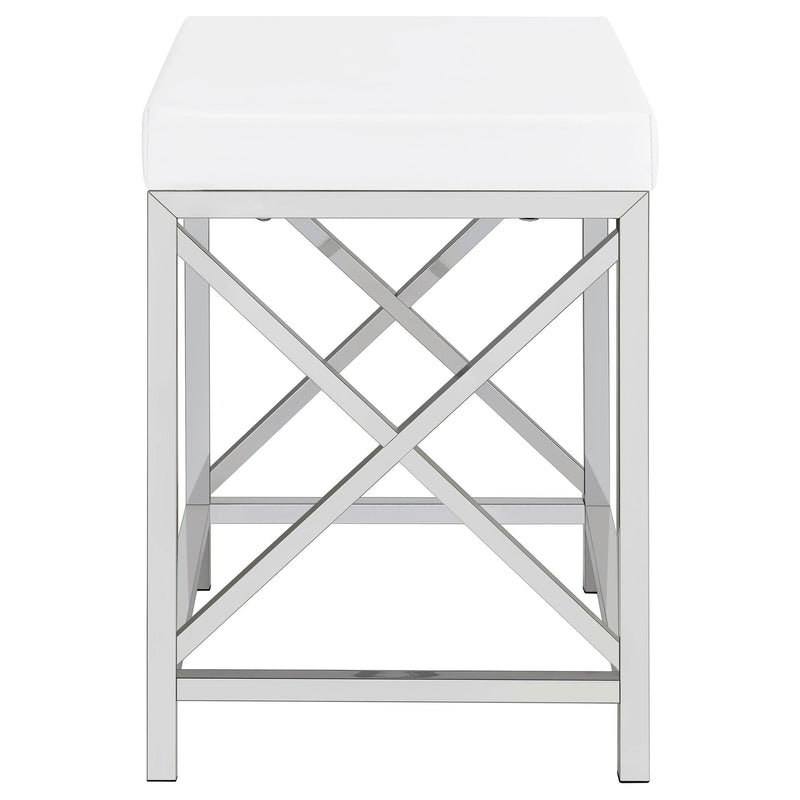 Eliza Makeup Vanity Table with LED Mirror and Stool
