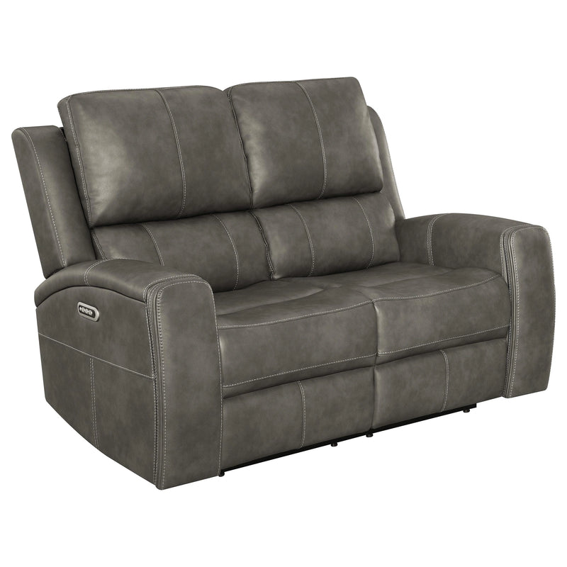 Brickston Triple Power Reclining Loveseat