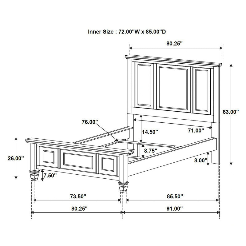 Sandy Beach Bedroom Set