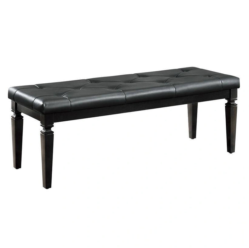 Allura Bed Bench in Black 1916BK-FBH