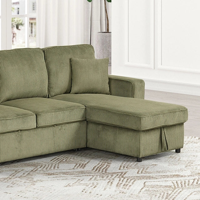 Yves Sectional Green