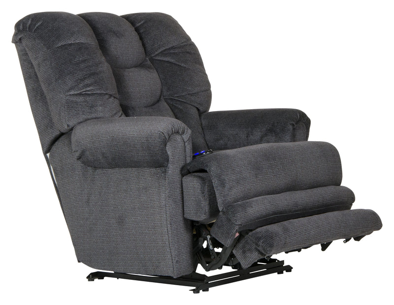 Malone Power "Lay Flat" Recliner w/Ext Otto