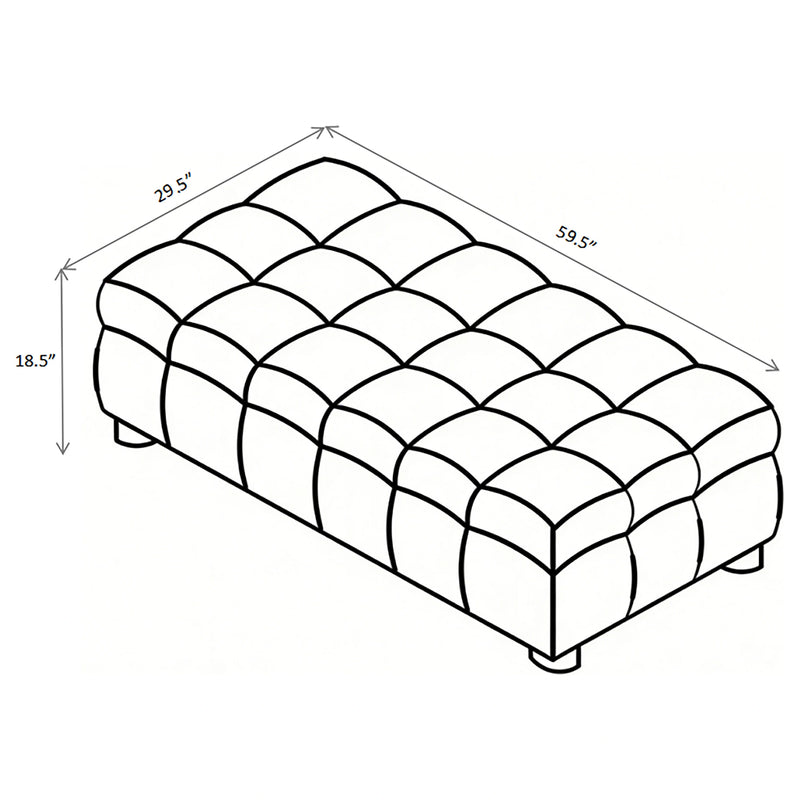 Amara Upholstered Ottoman