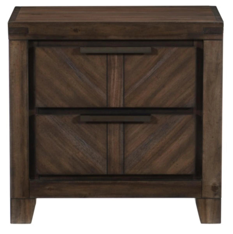 Parnell Nightstand in Rustic Cherry 1648-4